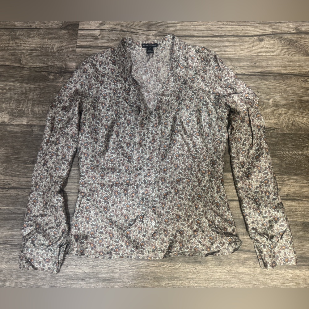 Club Monaco Floral Print Blouse - Multicolor